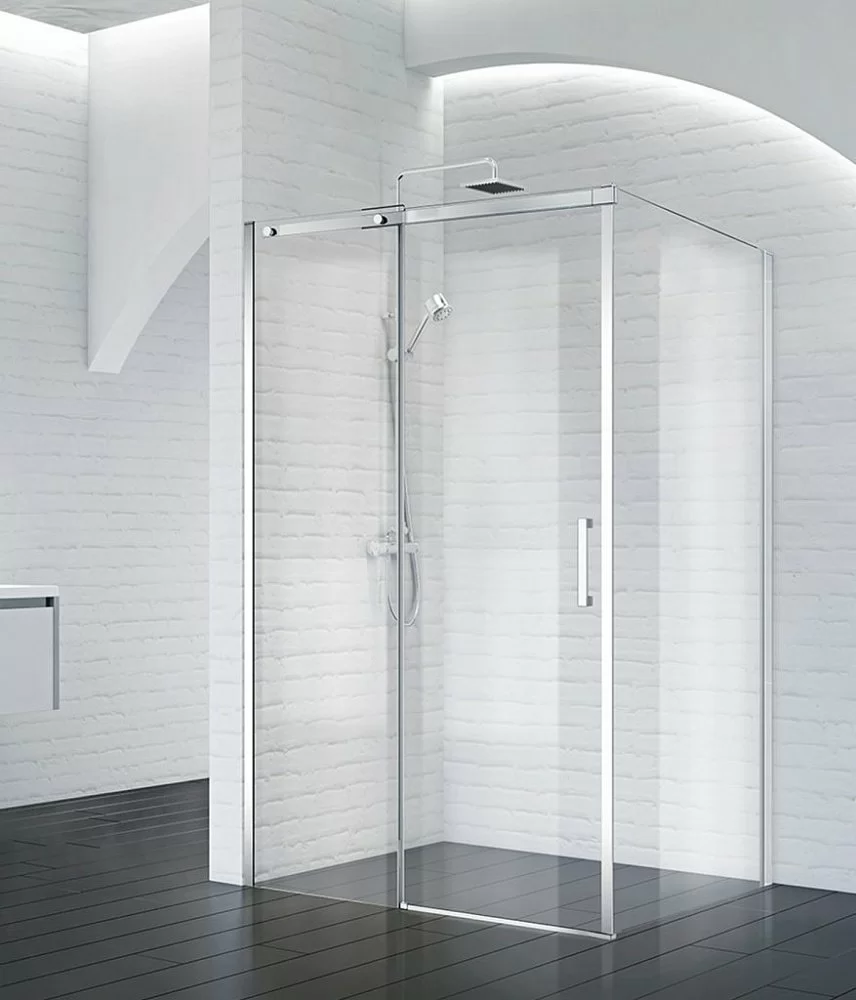 Душевой уголок BelBagno ACQUA AH-1 150x90 прозрачный/хром купить в интернет-магазине Sanbest