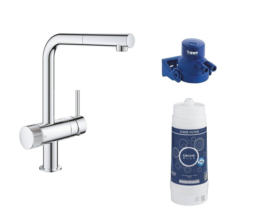 Смеситель для кухни Grohe Grohe Blue Pure 119706 купить в интернет-магазине сантехники Sanbest