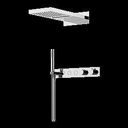 Душевая система Sancos Linn SC9023CH хром купить в интернет-магазине сантехники Sanbest