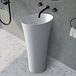 Раковина ABBER Stein AS2509 50 белая матовая купить в интернет-магазине Sanbest