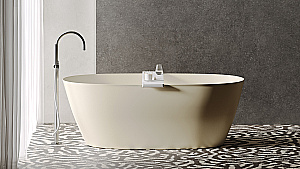 Полка для ванны Salini GABBIANO 1906202M 90 белая матовая купить в интернет-магазине сантехники Sanbest