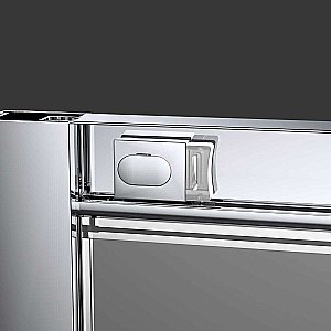 Душевой уголок Vincea Alpha VSS-3AL100CLB 100x100 стекло прозрачное/профиль черный купить в интернет-магазине Sanbest