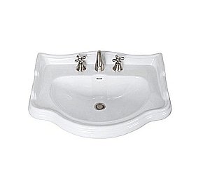 Тумба с раковиной Kerasan Retro 735140 69 орех с 3 отверстиями для ванной в интернет-магазине Sanbest