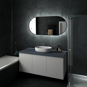 Зеркало с подсветкой ART&MAX BARI 70x150 в ванную от интернет-магазине сантехники Sanbest
