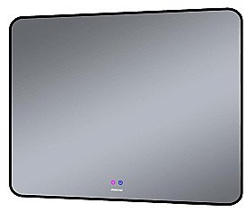 Зеркало Grossman ELEGANS-норма Black 100x80 17100802 черное в ванную от интернет-магазине сантехники Sanbest