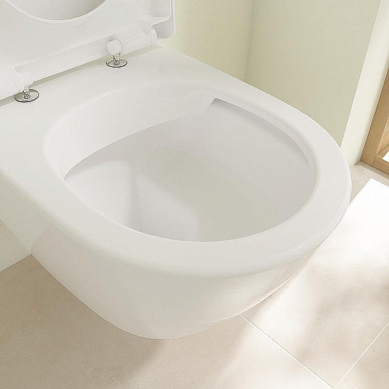 Унитаз подвесной Villeroy&Boch Subway 2.0 5614R0R1 альпийский белый, безободковый купить в интернет-магазине Sanbest