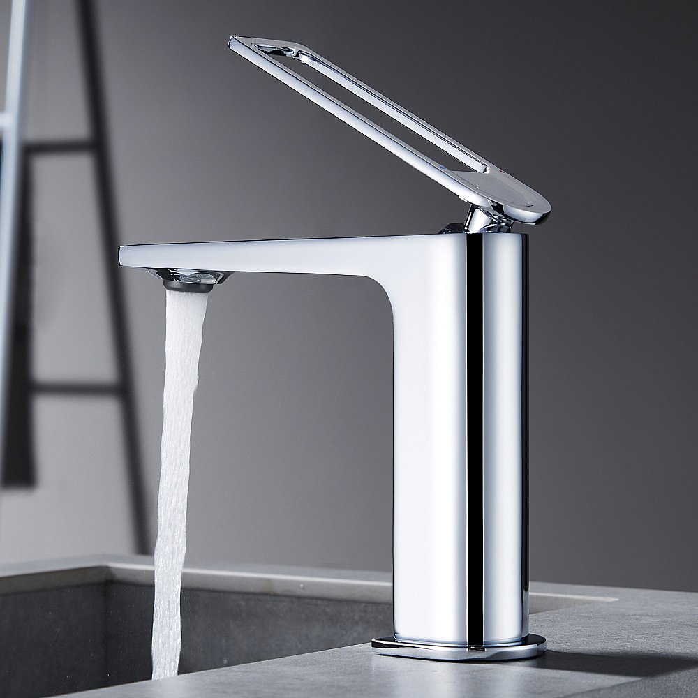 Смеситель для раковины Black&White Universe UK9901С хром купить в интернет-магазине сантехники Sanbest