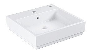 Раковина подвесная Grohe Cube Ceramic 50 3947400H белая купить в интернет-магазине Sanbest