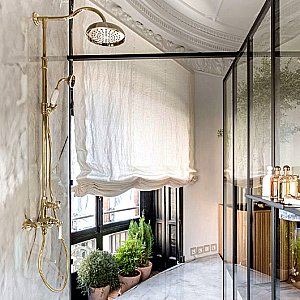 Душевая система Jacob Delafon CLEO 1889 E24311-BGG глянцевое золото купить в интернет-магазине сантехники Sanbest