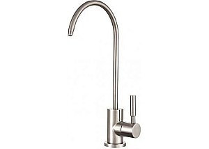 Смеситель для кухни Aquanet Steel AF210-91S купить в интернет-магазине сантехники Sanbest