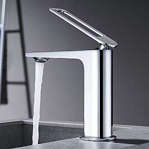 Смеситель для раковины Black&White Universe UK9901С хром купить в интернет-магазине сантехники Sanbest