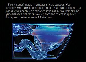 Унитаз приставной CeruttiSpa ARGENTERA Pulse B-380B безободковый, с крышкой микролифт купить в интернет-магазине Sanbest