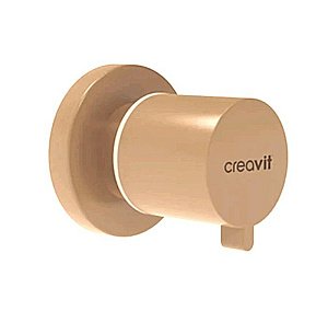 Встраиваемый вентиль Creavit AC50L.SFT персиковый матовый купить в интернет-магазине сантехники Sanbest