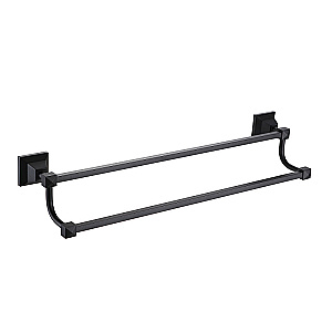 Полотенцедержатель Azario ALTRE AZ-96002BB черный матовый купить в интернет-магазине сантехники Sanbest