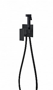 Гигиенический душ D&K Bayern.Liszt DA1514505 черный матовый купить в интернет-магазине сантехники Sanbest