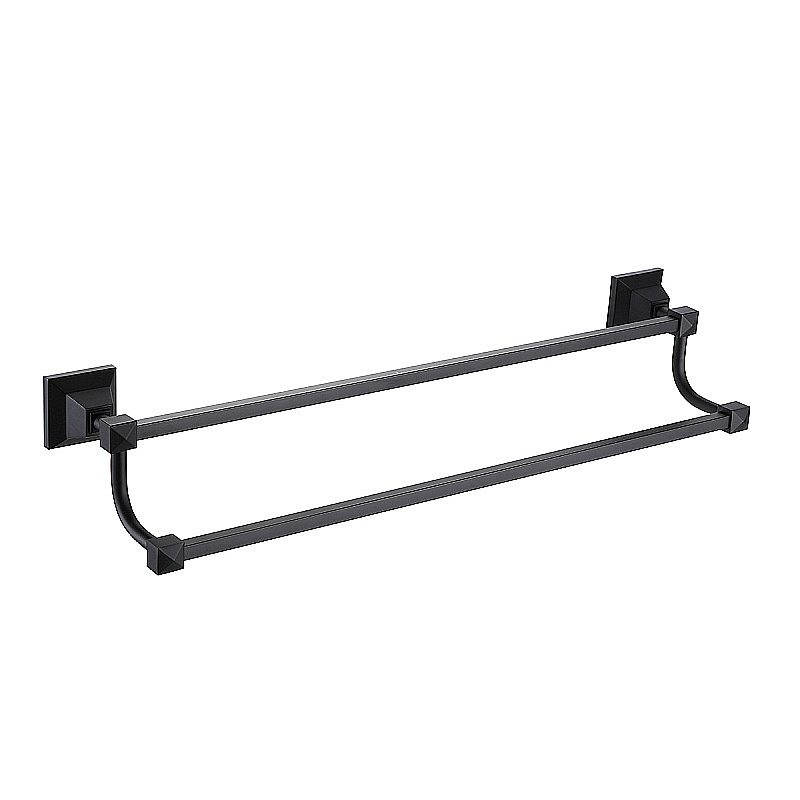 Полотенцедержатель Azario ALTRE AZ-96002BB черный матовый купить в интернет-магазине сантехники Sanbest