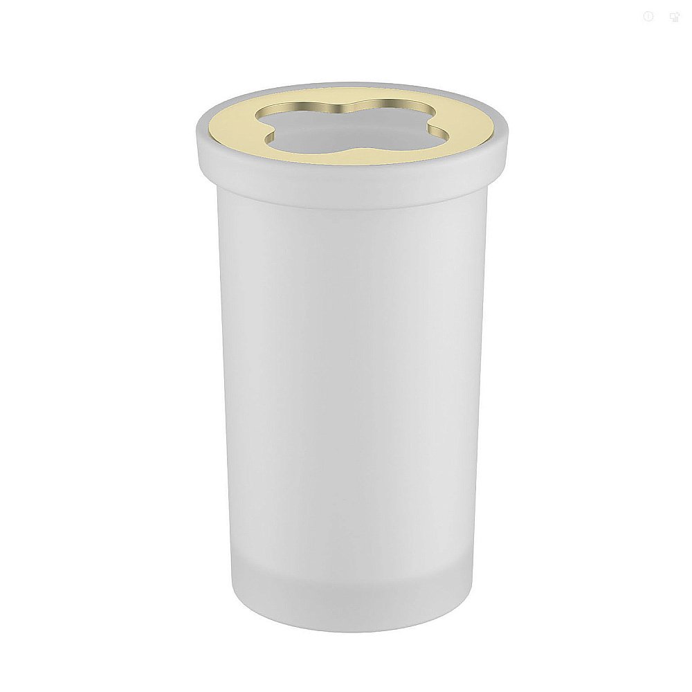 Стакан для зубных щеток Timo Saona 13233/17 золото матовое купить в интернет-магазине сантехники Sanbest