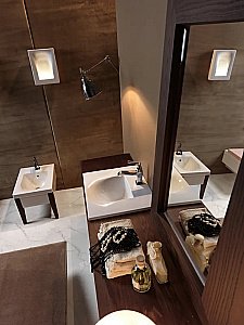 Раковина Kerasan Bentley 55 3942 bi*1 белая купить в интернет-магазине Sanbest