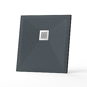 Душевой поддон RGW Stone Tray 80х80 14152088-02-11 графит купить в интернет-магазине Sanbest
