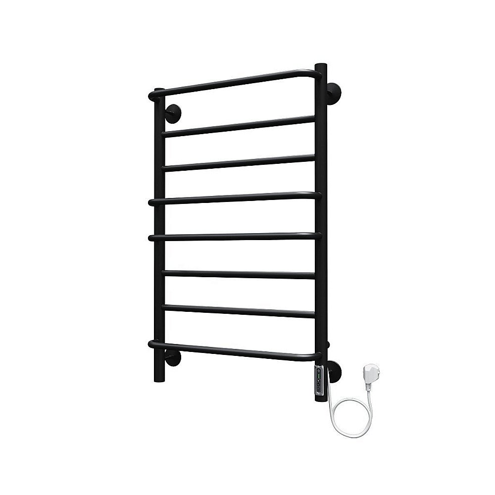 Полотенцесушитель электрический Terminus Евромикс П8 500x850 черный купить в интернет-магазине сантехники Sanbest