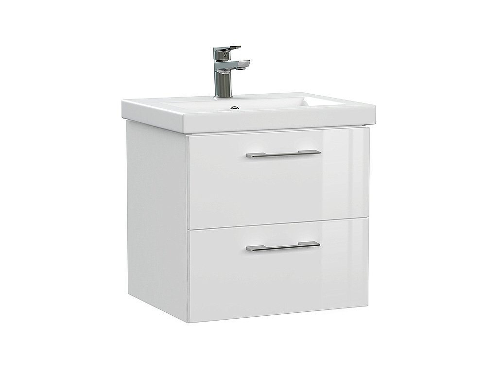 Мебель для ванной подвесная Cersanit LARA 50 белая для ванной в интернет-магазине Sanbest