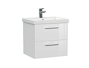 Мебель для ванной подвесная Cersanit LARA 50 белая для ванной в интернет-магазине Sanbest