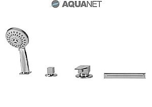 Каскадный смеситель на борт ванны Aquanet B12 купить в интернет-магазине сантехники Sanbest
