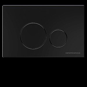 Унитаз подвесной Ceramica Nova Metric Rimless CN3007_1001B безободковый, с крышкой микролифт, с инсталляцией и черной матовой кнопкой  купить в интернет-магазине Sanbest