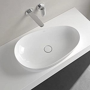 Раковина накладная Villeroy&Boch Antao 65 4A7465R1 альпийский белый купить в интернет-магазине Sanbest