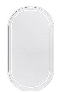 Зеркало Caprigo Контур М-359S Белое в ванную от интернет-магазине сантехники Sanbest