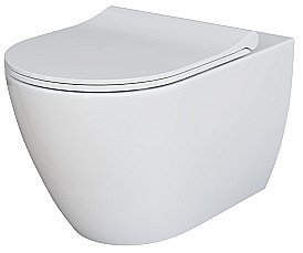 Унитаз подвесной Ambassador Queen 113T20001R безободковый, белый купить в интернет-магазине Sanbest