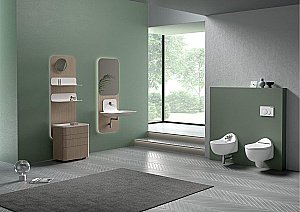 Унитаз подвесной Creavit Foglia FG321-11CB00E-0000 белый, безободковый купить в интернет-магазине Sanbest