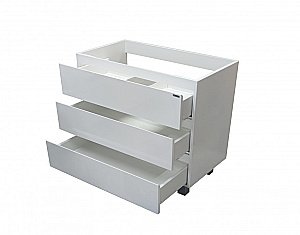 Тумба с раковиной Эстет Bali New 100 белая для ванной в интернет-магазине Sanbest