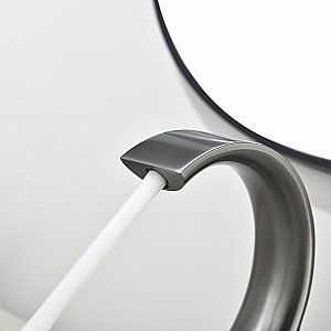 Смеситель для раковины Black&white Gravity GF-7106-GM оружейная сталь матовая купить в интернет-магазине сантехники Sanbest