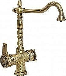 Смеситель для кухни Zorg Antic A 50 KF-BR Бронза купить в интернет-магазине сантехники Sanbest