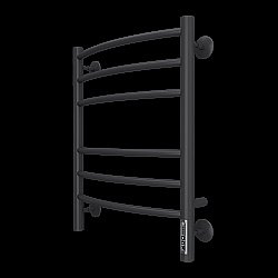 Полотенцесушитель электрический Terminus Классик П6 450х600 черный матовый купить в интернет-магазине сантехники Sanbest