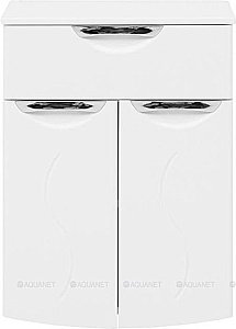 Нижняя тумба Aquanet Асти 50 белый для ванной в интернет-магазине сантехники Sanbest