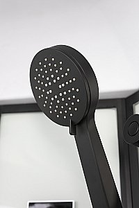 Душевая кабина с сенсором Niagara Premium NG-6902-01G BLACK 100x100 купить в интернет-магазине Sanbest