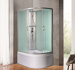 Душевая кабина River NARA Б/К XL 100/80/44 MT матовое стекло купить в интернет-магазине Sanbest