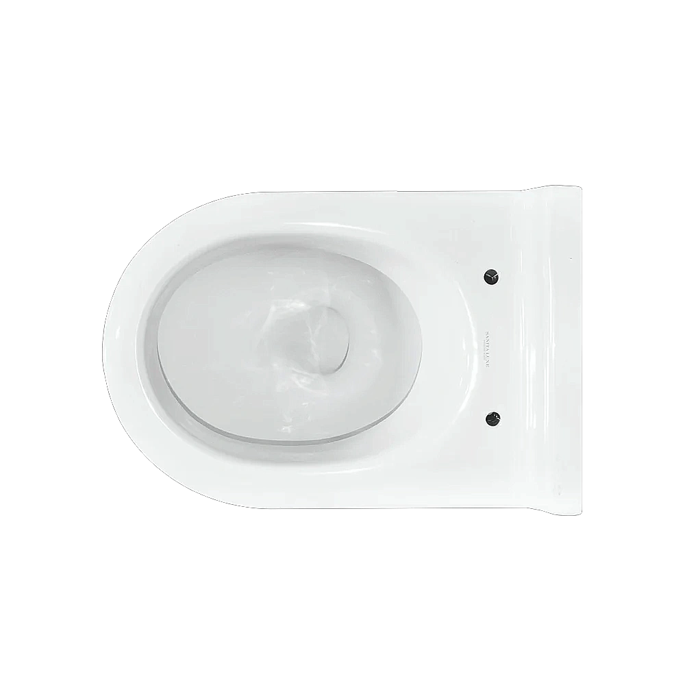 Унитаз Sanita luxe Attica ATCSLWH0104 с крышкой микролифт, белый купить в интернет-магазине Sanbest