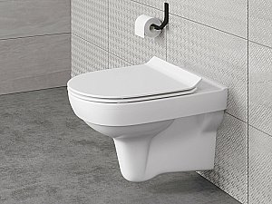 Унитаз с инсталляцией Cersanit CITY CO DPL EO SLIM 64075 с крышкой микролифт, безободковый купить в интернет-магазине Sanbest