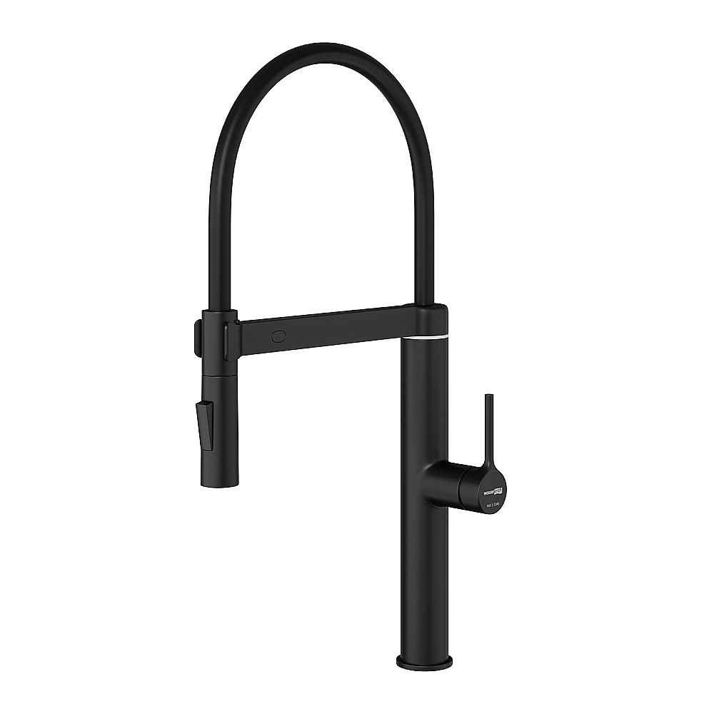 Смеситель для кухни WasserKraft A8867 сенсорный, черный Soft-touch купить в интернет-магазине сантехники Sanbest