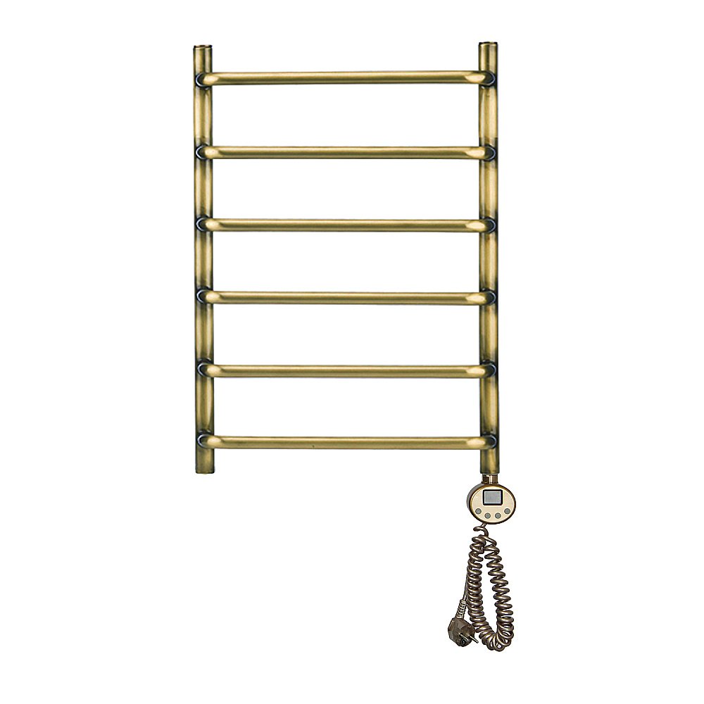Полотенцесушитель электрический Domoterm Стефано П7 400x700 АБР E бронза купить в интернет-магазине сантехники Sanbest