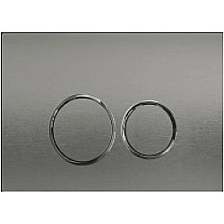 Кнопка для инсталляции CeramaLux DC-017 оружейная сталь матовая купить в интернет-магазине сантехники Sanbest