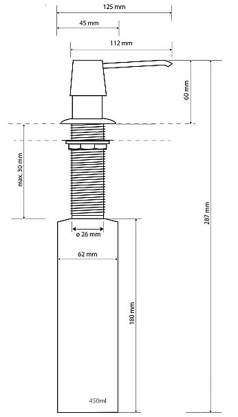 Диспенсер Bemeta Hotel 136109012 хром купить в интернет-магазине сантехники Sanbest