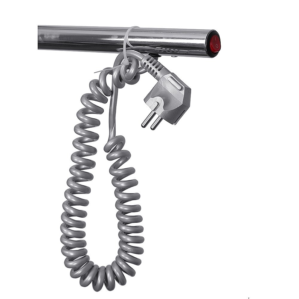 Полотенцесушитель электрический Domoterm S-образный DMT 112 42x50 EK хром купить в интернет-магазине сантехники Sanbest