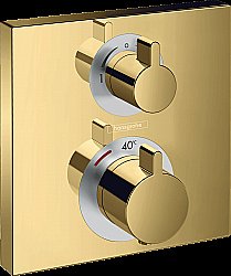 Термостат для душа Hansgrohe Ecostat Square 15714990 купить в интернет-магазине сантехники Sanbest