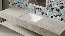 Раковина Salini MAREA 06 S-Sense 1802106G 55 белая купить в интернет-магазине Sanbest