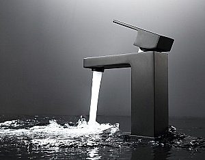 Смеситель для раковины ABBER Daheim AF8210B черный матовый купить в интернет-магазине сантехники Sanbest