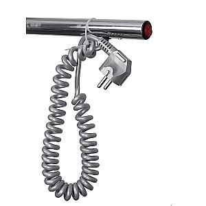 Полотенцесушитель электрический Domoterm S-образный DMT 112 42x50 EK хром купить в интернет-магазине сантехники Sanbest